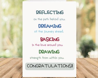 Carte de remise des diplômes, cadeau de remise des diplômes pour elle, pour lui, carte de félicitations, remise des diplômes du fils, remise des diplômes de la fille, carte de remise des diplômes de la petite-fille