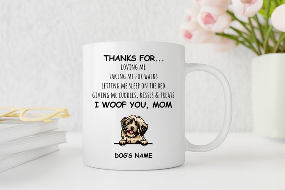 Havanese Dog 'Love You Mum' Mug+Coaster Christmas/Birthday Gift Ide AD-H66LYMMC 