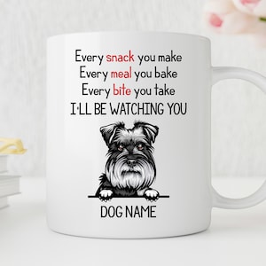 Schnauzer gift, Schnauzer mug, funny Schnauzer gift ideas, Schnauzer mom gift, Schnauzer lovers