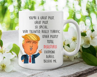 Funny pilot gift, pilot mug, gift for pilot, Christmas gift for pilot, pilot birthday gift