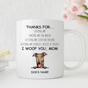 Greyhound Geschenk, Greyhound Becher, lustige Greyhound Geschenkideen, Greyhound Mom Geschenk, Greyhound Liebhaber