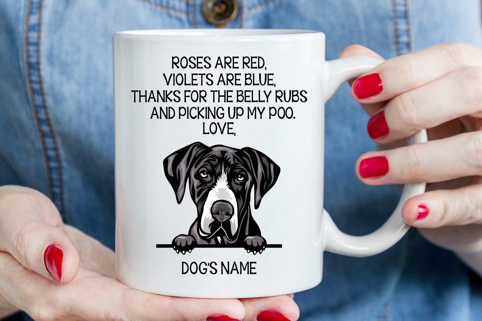Great Dane Mug Best Great Dane Gift Funny Mug for Great Dane - Etsy