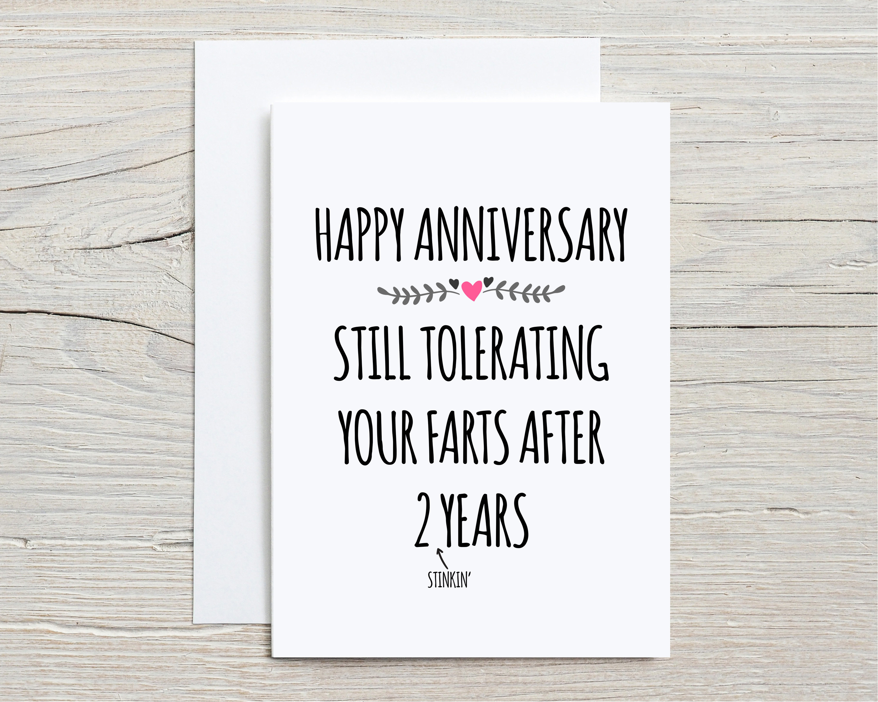 2nd Anniversary Card 2nd Anniversary Gift for Husband 2 Year pic pic