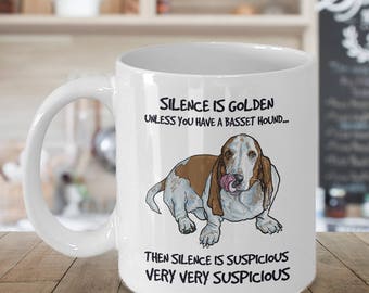 Tazza Regalo Basset Hound 325 Ml – 'A House Is Not A Home Without A Basset Hound' – Ceramica Per Amanti Dei Cani - 4