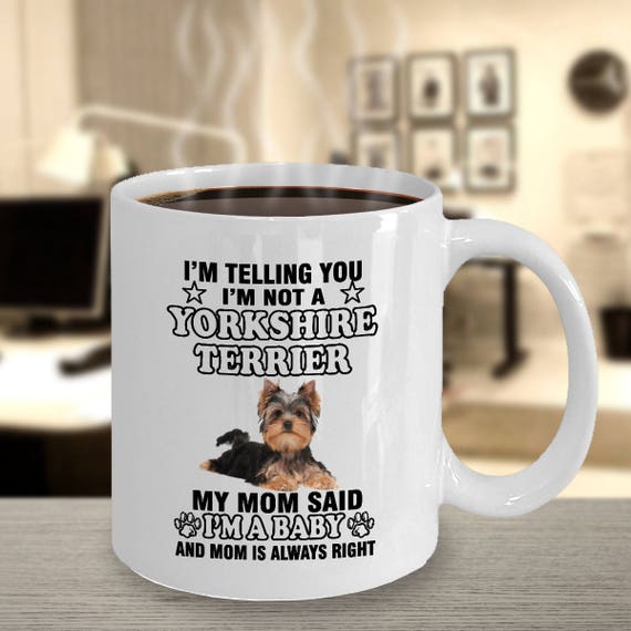 I/'M NOT JUST A DOG PERSON I/'M A MINIATURE SCHNAUZER MUMMY Printed Mug Ideal Gift