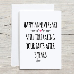 3周年記念カード、夫への3周年記念ギフト、妻への3年記念ギフト、結婚3年目、結婚3年目