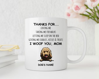 Goldendoodle cadeau, Goldendoodle mok, grappige Goldendoodle cadeau-ideeën, Goldendoodle moeder cadeau, Goldendoodle liefhebbers