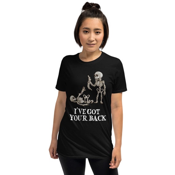 I've Got Your Back With Skeleton Pumpkin Halloween Tshirt I've Got Your Back With Skeleton Pumpkin Halloween Tshirt
