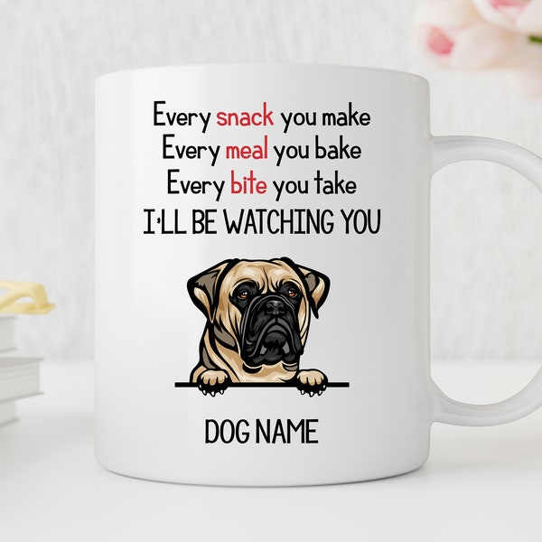 Bull Mastiff gift, Bull Mastiff mug, funny Bull Mastiff gift ideas, Bull Mastiff mom gift, Bull Mastiff lovers