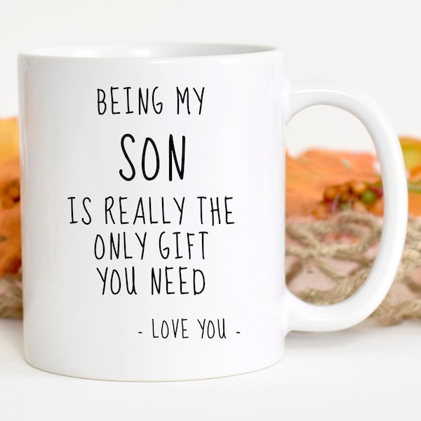 Being my Son Is Really The Only Gift You Need Mug, Son Gifts, Son Mugs, Funny Son Mugs, Best Gift For Son