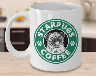 Starpugs Coffee Mug | Pug Lover Gift