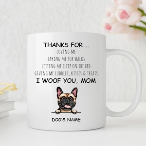 Franse Bulldog cadeau, Franse Bulldog mok, grappige Franse Bulldog cadeau-ideeën, Franse Bulldog moeder cadeau, Franse Bulldog liefhebbers