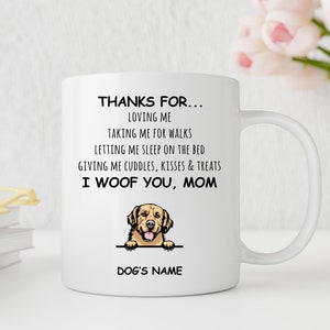 Presente do Golden Retriever, caneca do Golden Retriever, ideias engraçadas de presentes do Golden Retriever, presente da mãe do Golden Retriever, amantes do Golden Retriever