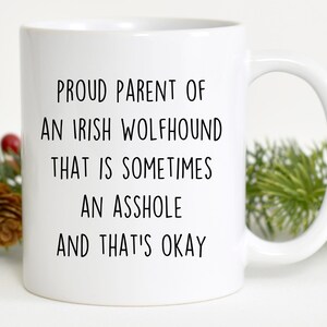 Irish Wolfhound mug, best Irish Wolfhound gift, funny mug for Irish Wolfhound mom,Irish Wolfhound gift for women image 1