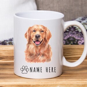 golden retriever mug, best golden retriever gift, funny mug for golden retriever mom,golden retriever gift for dad