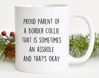 Border Collie mug, best Border Collie gift, funny mug for Border Collie mom,Border Collie gift for women
