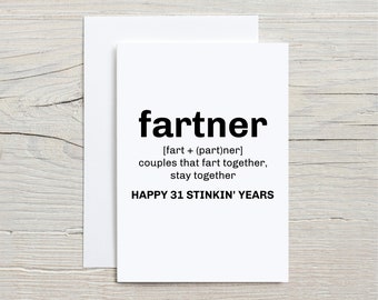 Tarjeta de aniversario 31, tarjeta de aniversario 31 para esposo, tarjeta de aniversario de 31 años para esposa, 31 años de matrimonio, matrimonio de 31 años