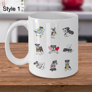 Schnauzer gifts | Daily Life Of Schnauzer | Schnauzer Mug | Best gift for schnauzer lover | Schnauzer Mom