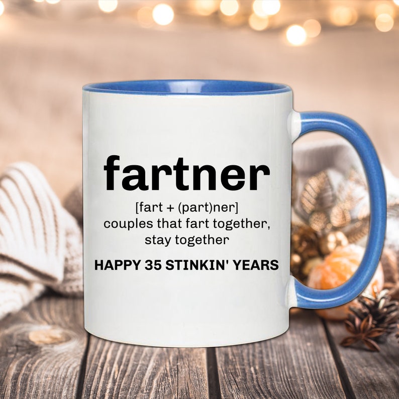 35th Anniversary Mug 35th Anniversary Gifts for Husband 35 - Etsy