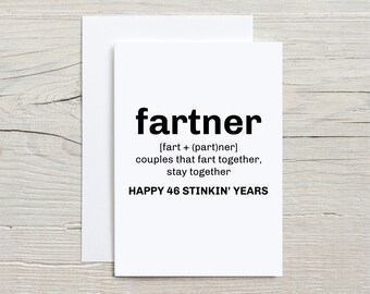 46th Anniversary card, 46th Anniversary card For Husband, 46 Year Anniversary card For Wife, 46 Years Of Marriage, 46th Year Marriage