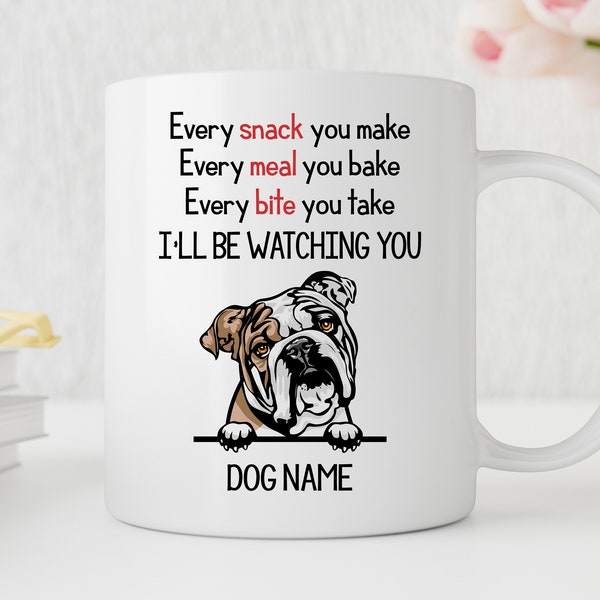 English Bulldog gift, English Bulldog mug, funny English Bulldog gift ideas, English Bulldog mom gift, English Bulldog lovers