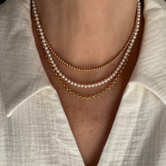 Incredible Native Pearl Necklace Designs - Dhanalakshmi Jewellers