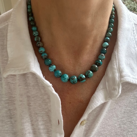 Arizona turquoise necklace deals