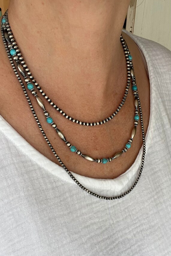 Etsy turquoise deals necklace