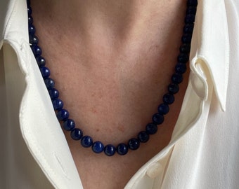 Collane e pendagli di lusso con gemme blu lapislazzulo | Acquisti Online su