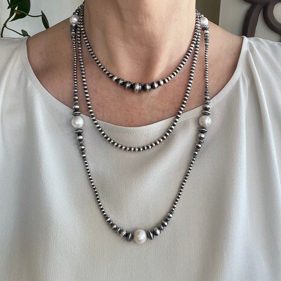 [STONE HENgE] 韓国☆925Silver☆Pearl Dripping Necklace STONE HENgE] 韓国☆925Silver☆Silver Water Drop Necklace 925