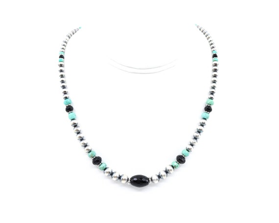 Dog Collar Carico Lake Turquoise Native American Jewelry Silver Adjustable Collar Dog Collar Carico Lake Turquoise Native American Jewelry Silver Adjustable Collar