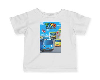 Tayo the Little Bus shirt, Cute Baby Shirt