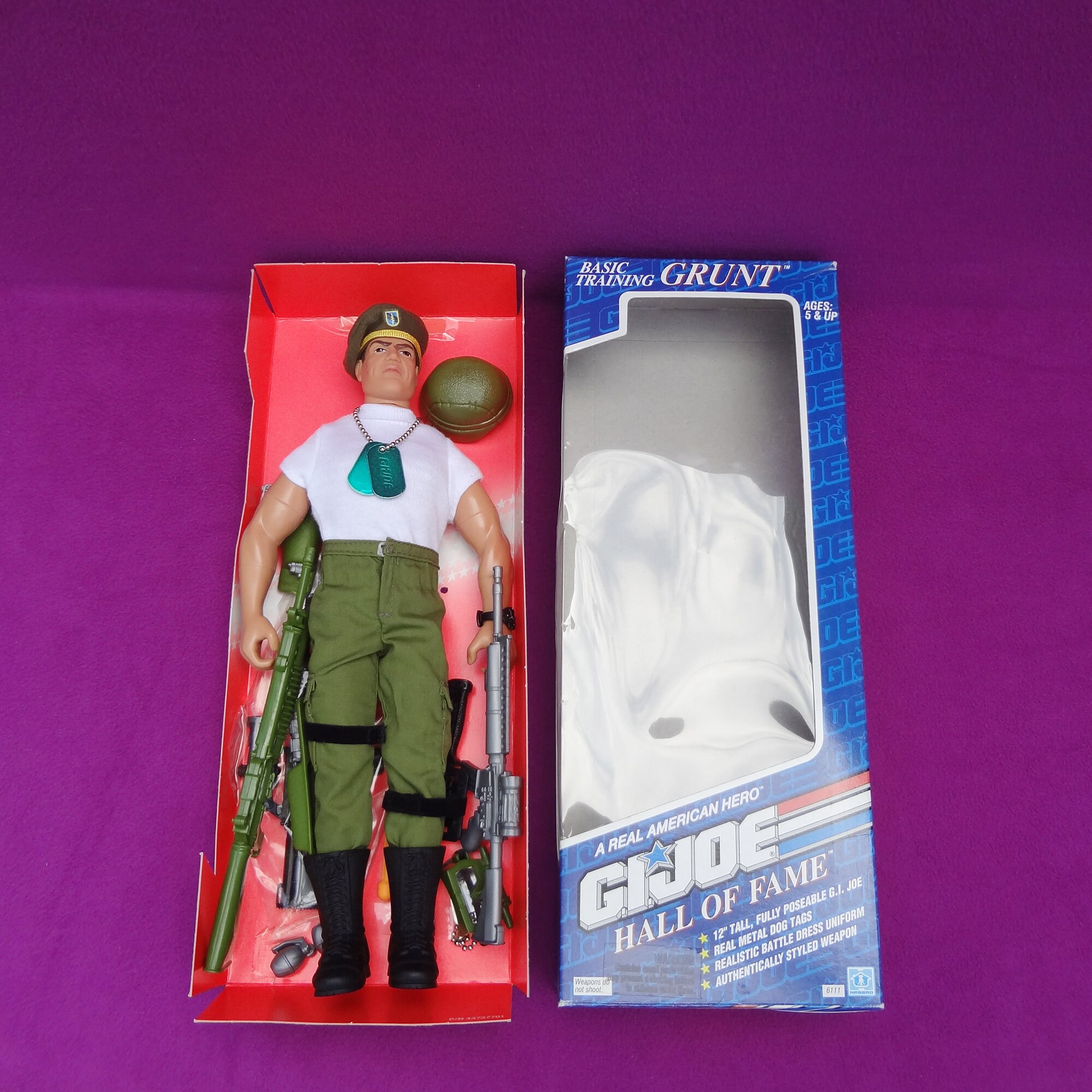 Hasbro 1/6 GI-JOE HOF GRUNT / HEAVYDUTY Figure Set of 3