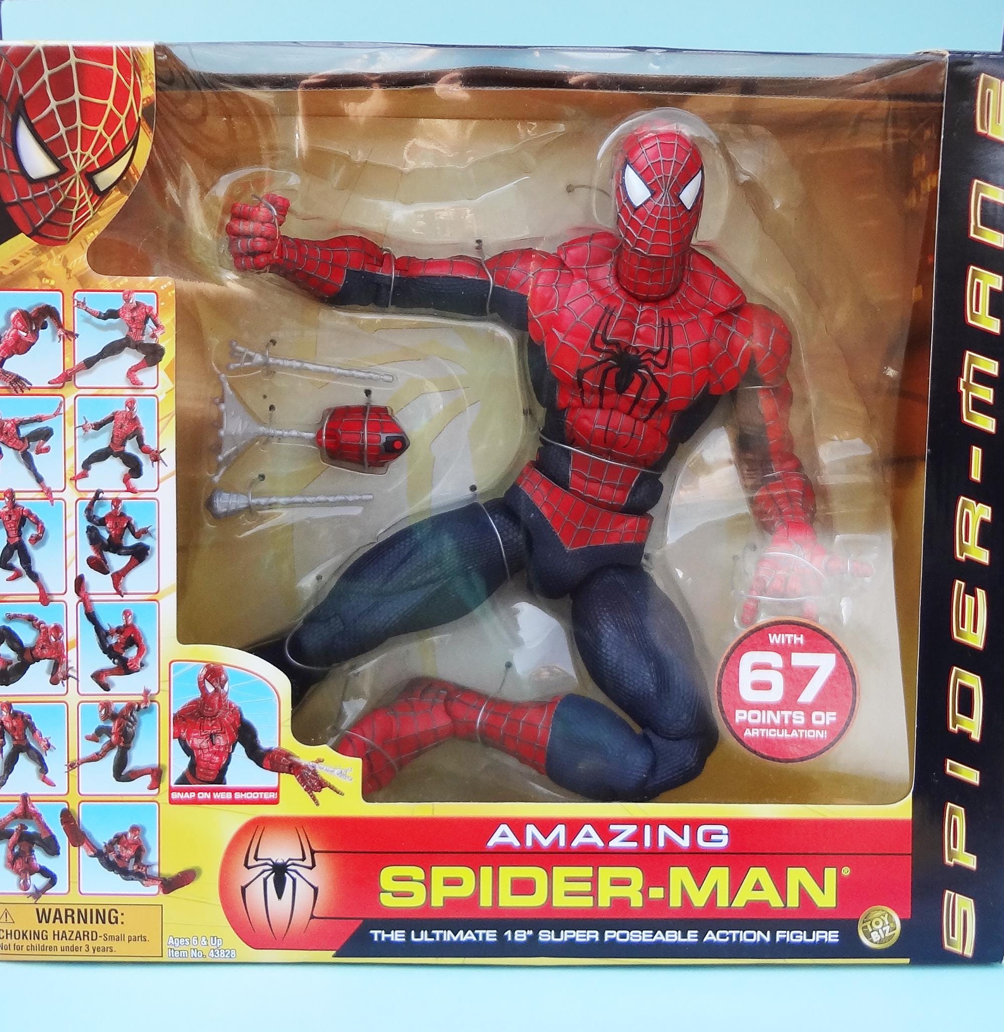 Spiderman super poseable - Etsy 日本