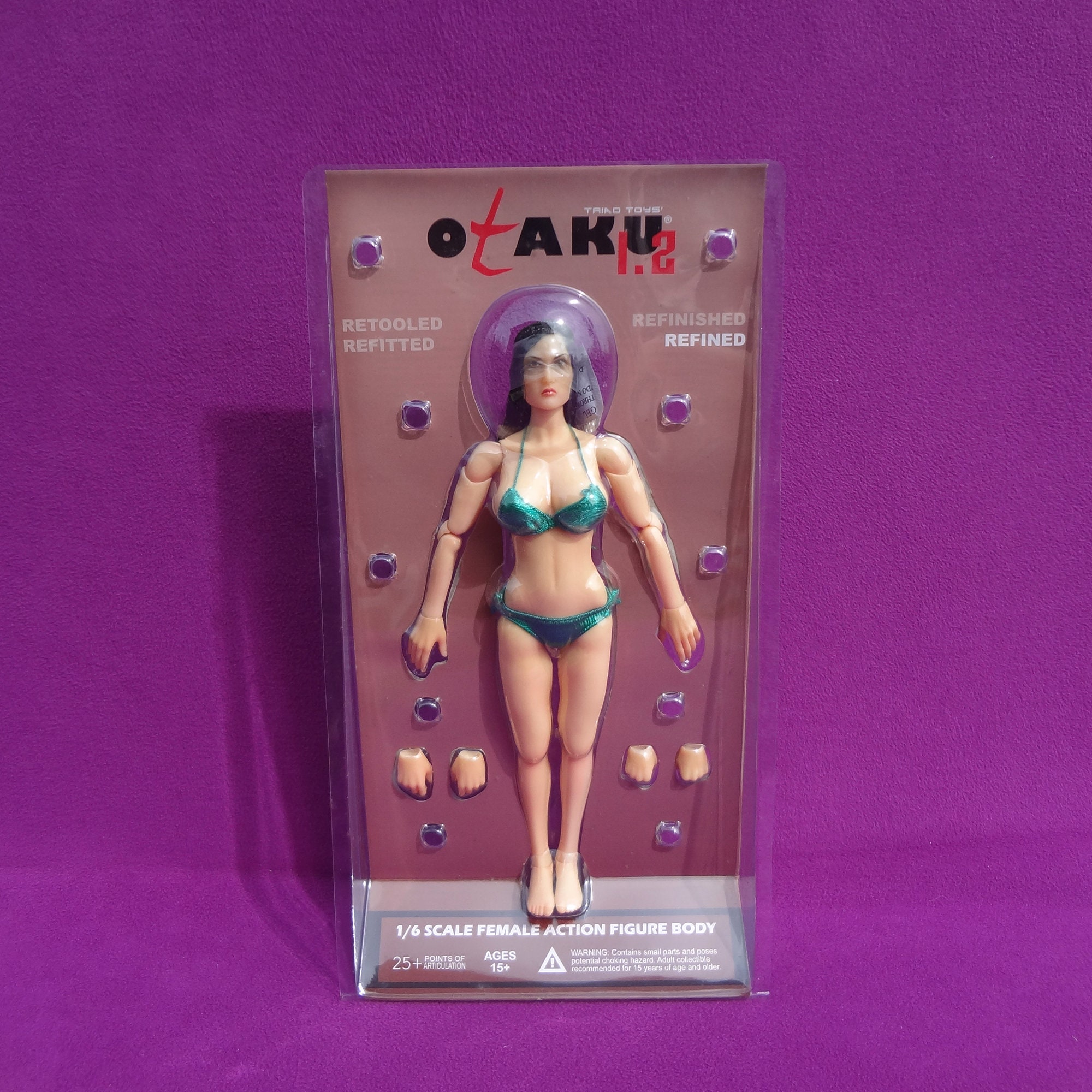 6 Inch Deluxe Female Articulated Action Figure Body - Figures Toy