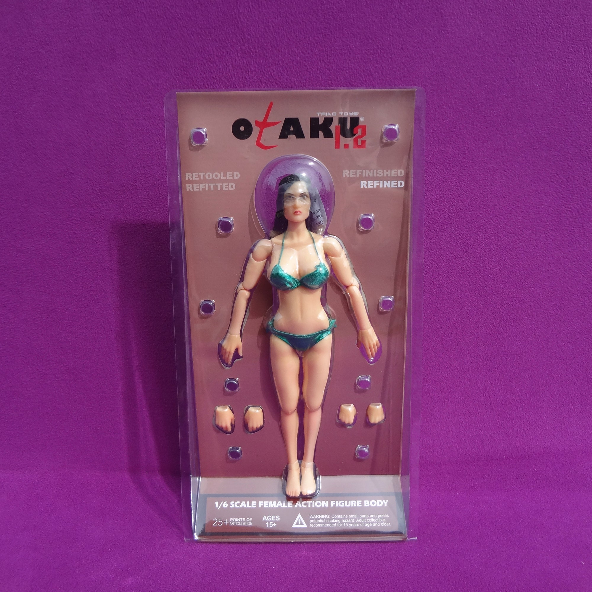 Otaku 1.2 Female Action Figure Resin Figure 25 Articulation