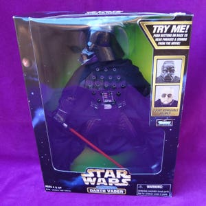 Star Wars Electronic Darth Vader 1998 Kenner 12&quot; action figure doll Factory Sealed
