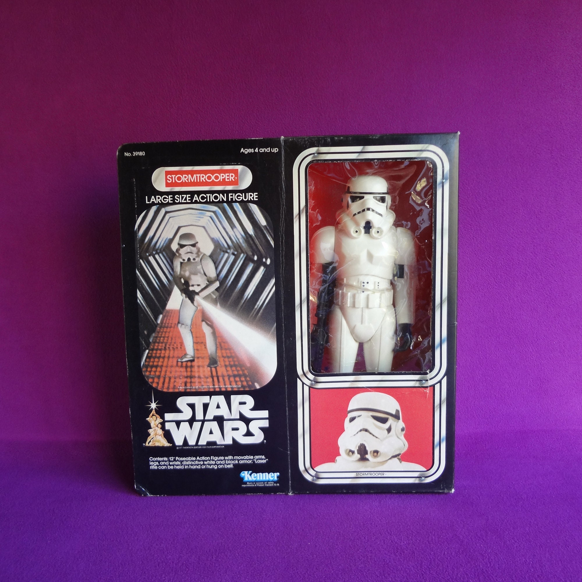 ※STAR WARS レザーベルト 1977年　昭和レトロ　レア Star Wars Stormtrooper 1977 Rare Kenner Large Size 12