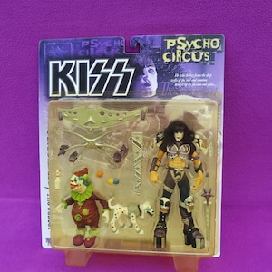 KISS Paul Stanley Psycho Circus The Jester * 1998 Ultra Action Figures McFarlane Toys TMP International Inc * #50110 Complete & MIP