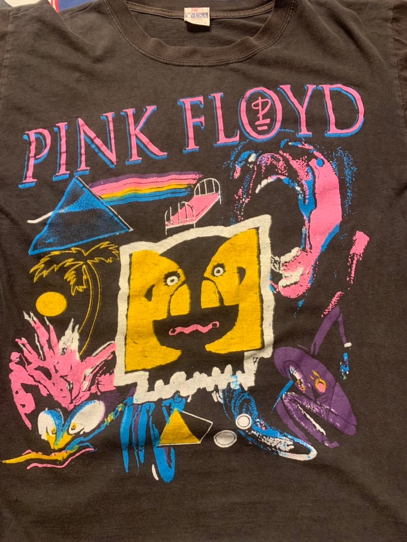 1994 Vintage Pink Floyd the division bell tour shirt