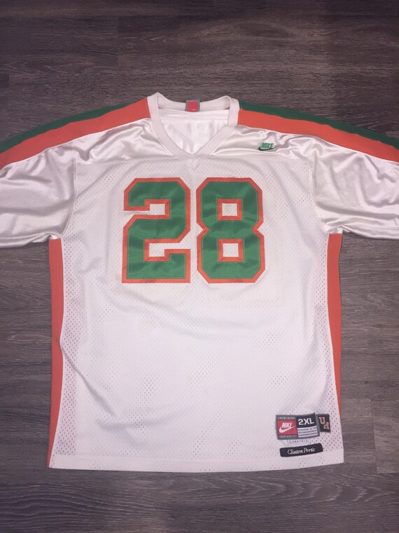 university of miami football jerseys throwback