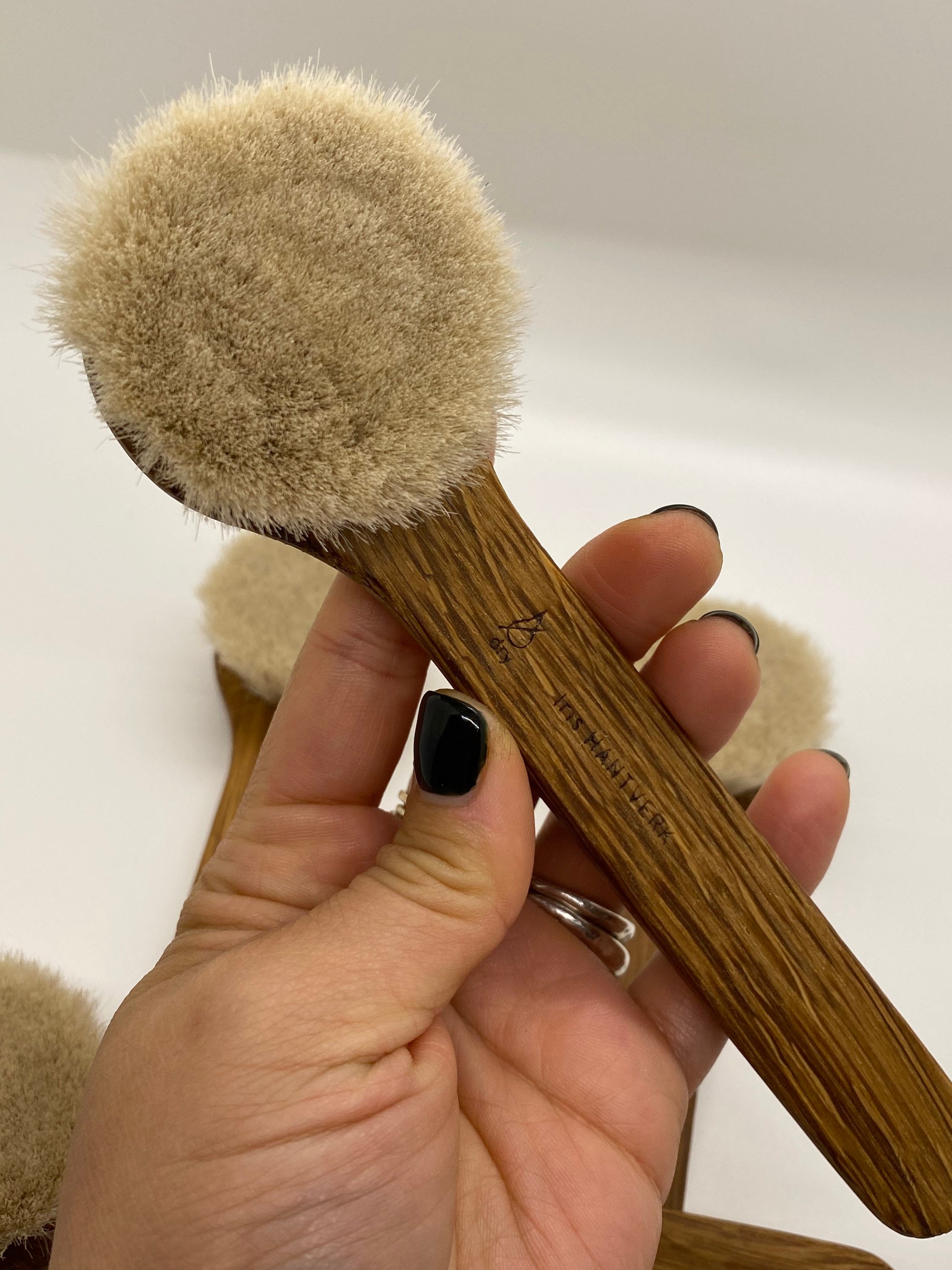 Face Brush Exfoliating Brush Iris Hantverk Handcrafted Etsy