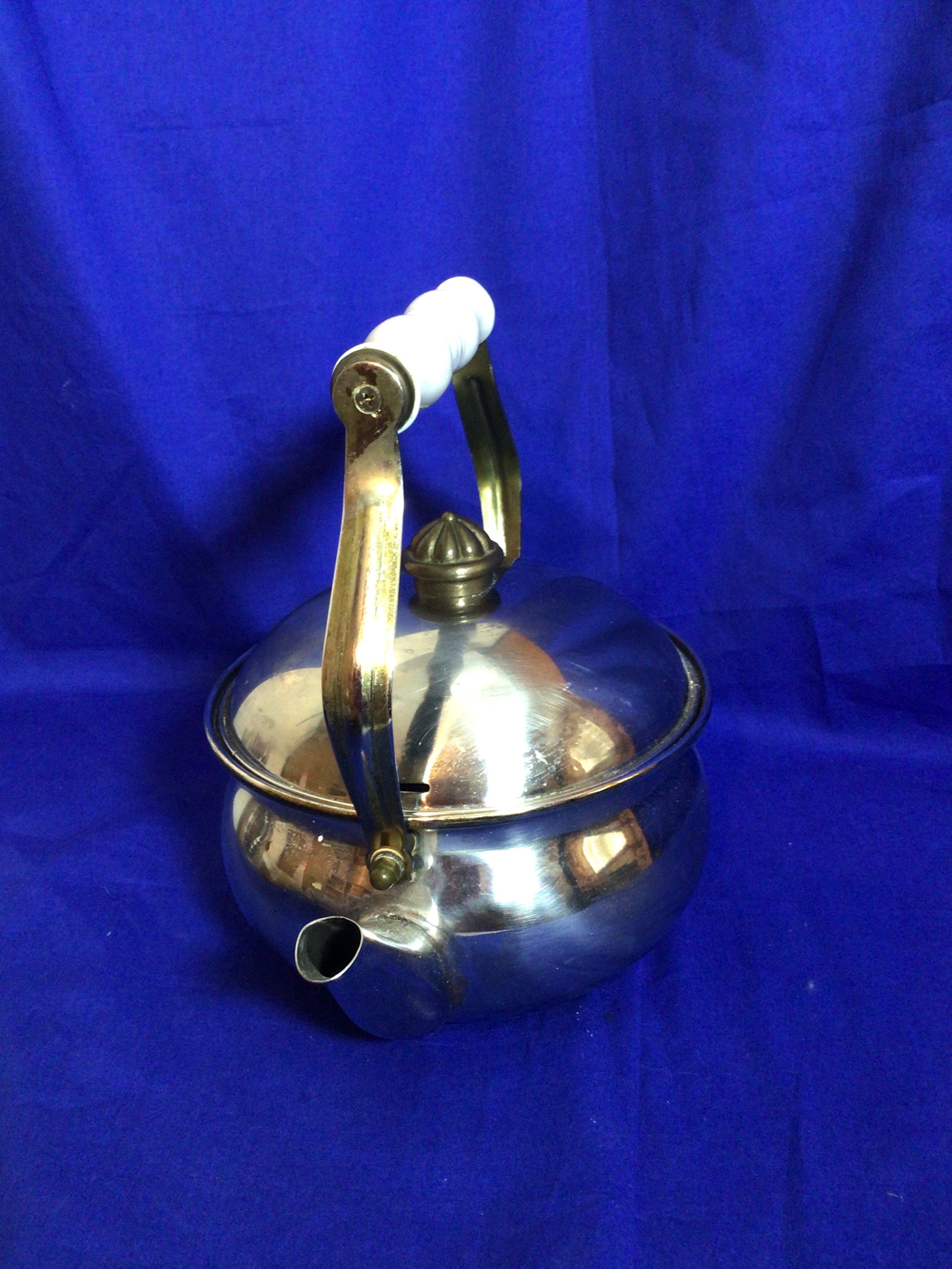 Vintage Stainless Tea Pot Etsy Sweden