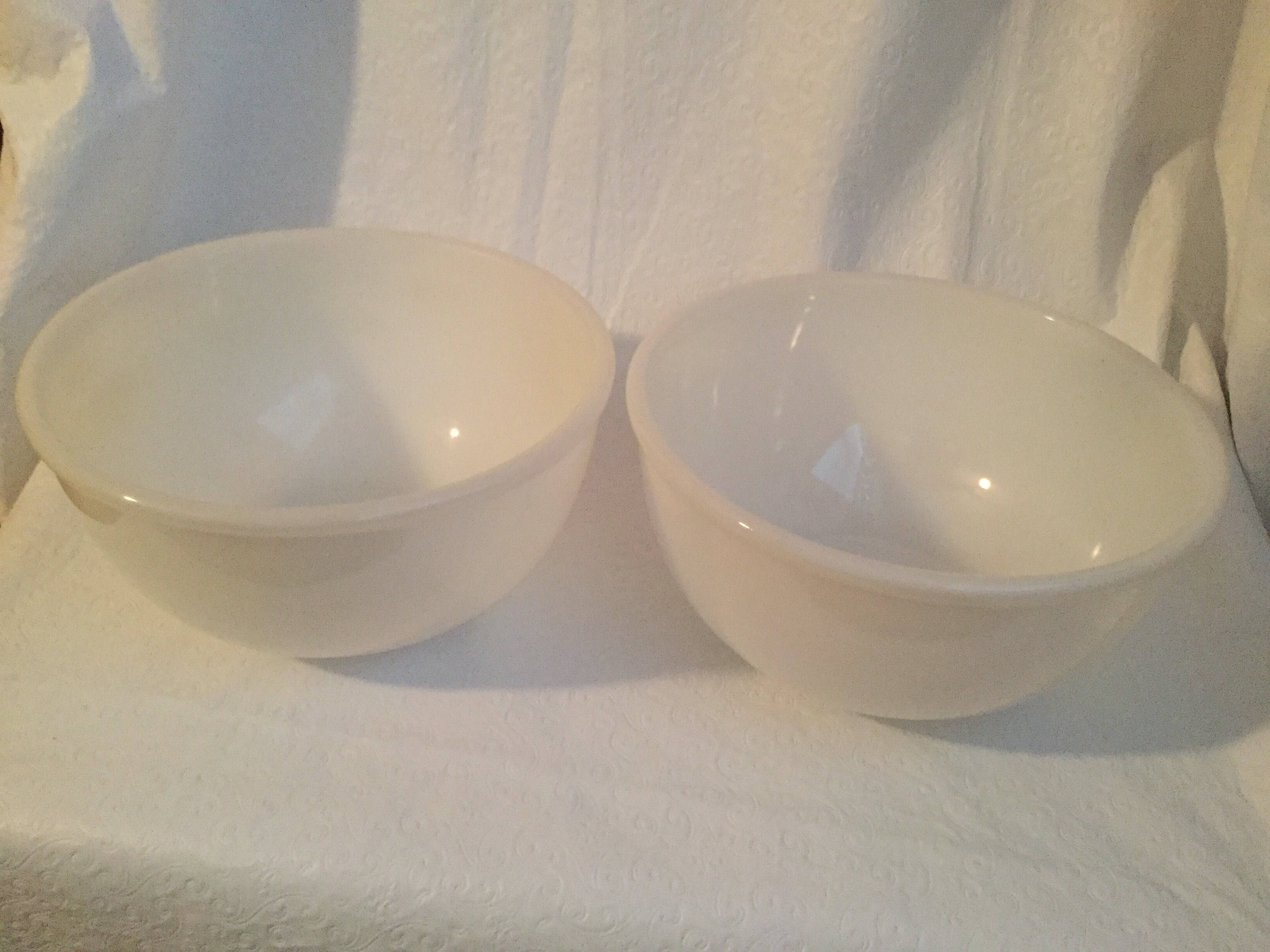 Vintage Fire King Mixing Bowls Etsy