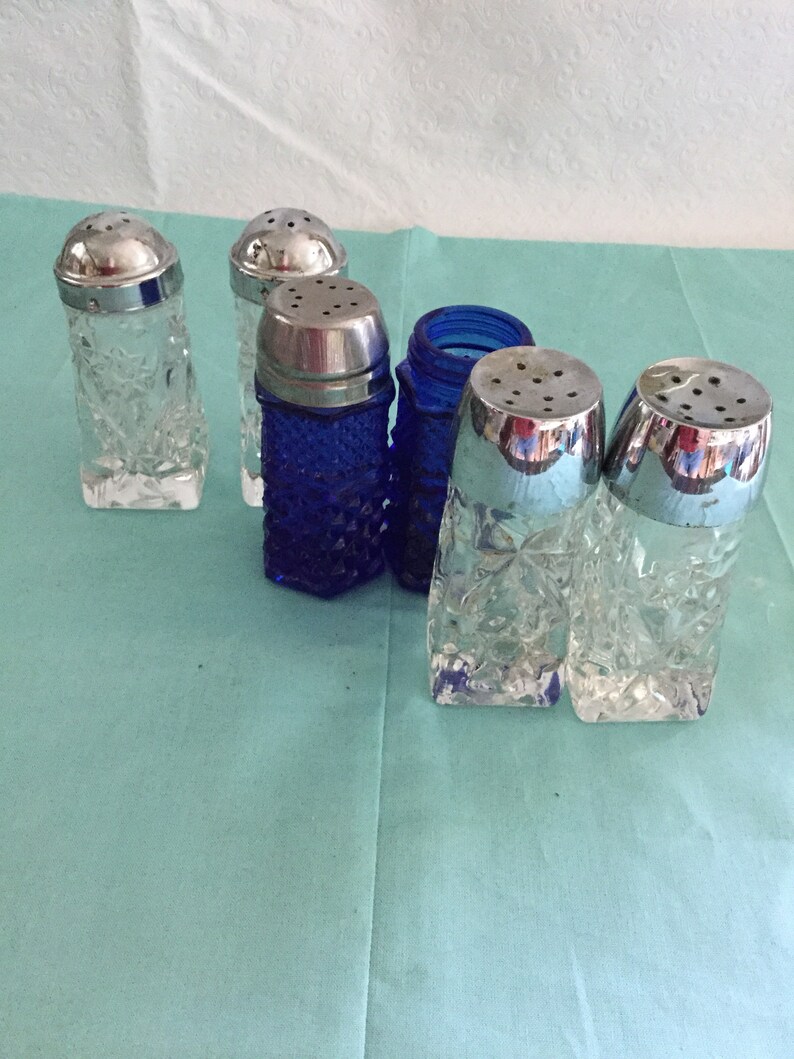 Vintage salt and pepper shakers