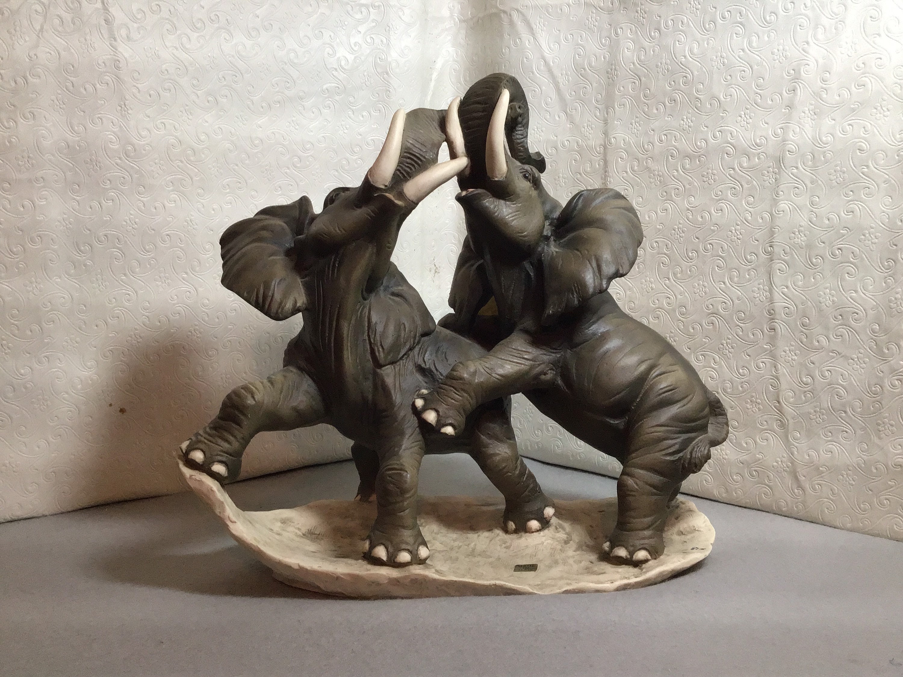 Vintage Elephant Figurine , by Napoli. Etsy UK