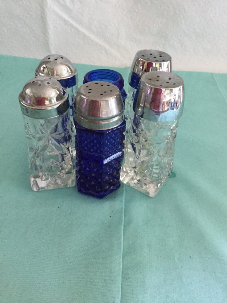 Vintage salt and pepper shakers