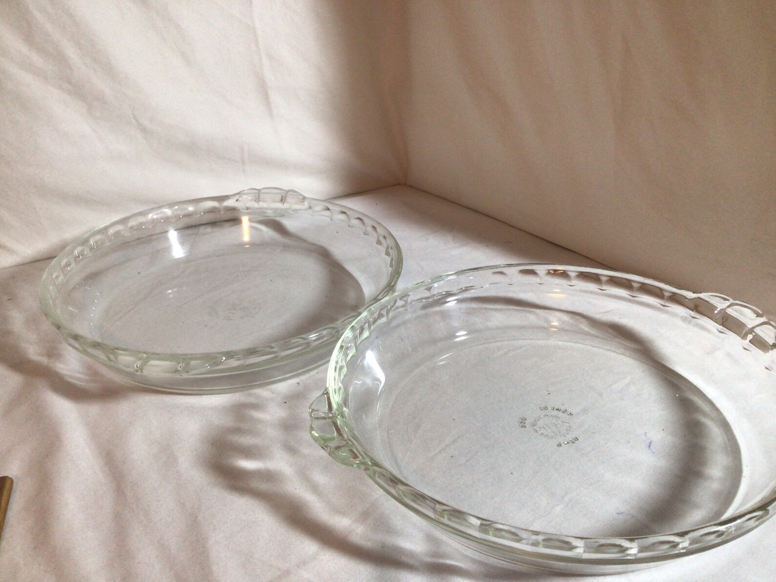 Vintage Pyrex pie plate 10 inches Etsy Polska