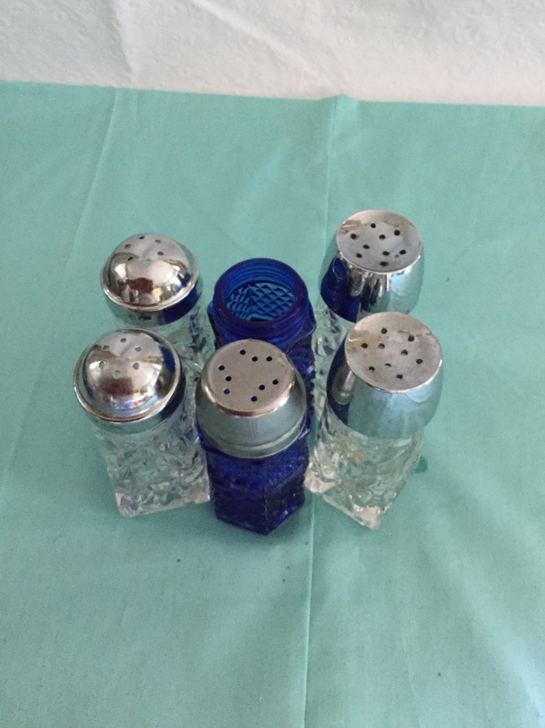 Vintage salt and pepper shakers