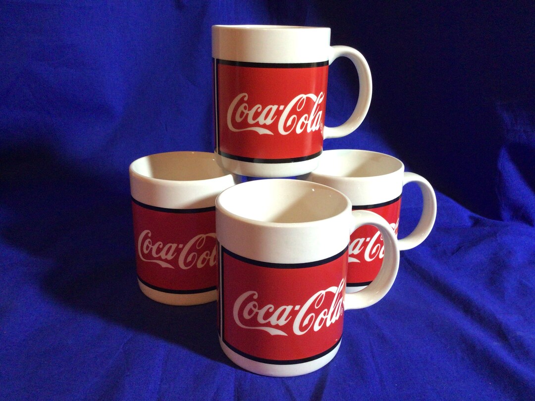 Vintage Coca Cola Mugs - Etsy
